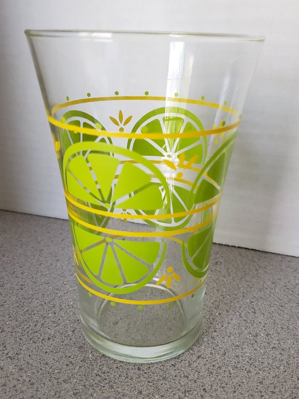 Vintage 1970’s Lemonade / Iced Tea glass